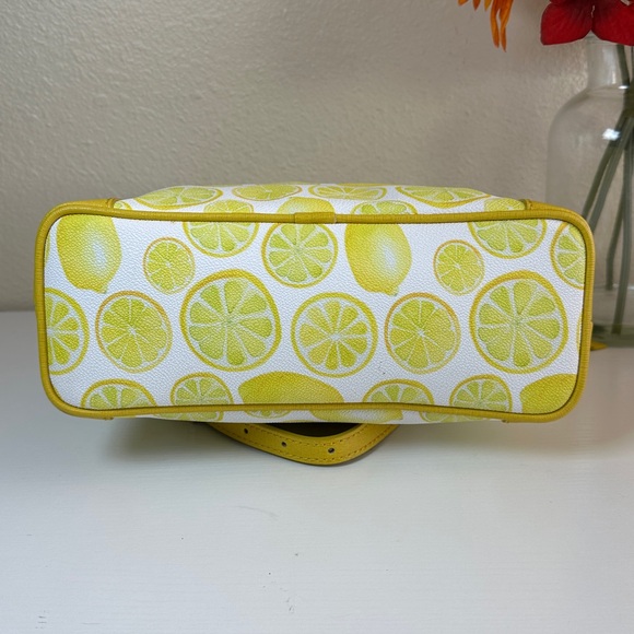 LIKE NEW Dooney & Bourke Citrus Delight Crossbody / Shoulder Bag with strap - Picture 5 of 13